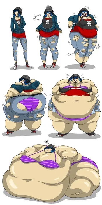 [kageyragey] Weight Gain Sequences manga cover