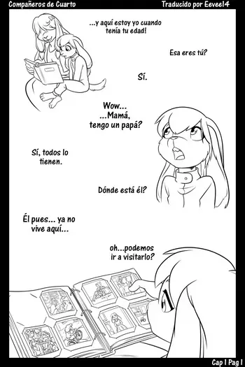 [Black-kitten] Capítulo 1: Compañeros de Cuarto manga cover
