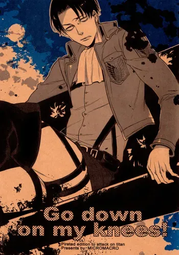 Go Down On My Knees! manga cover