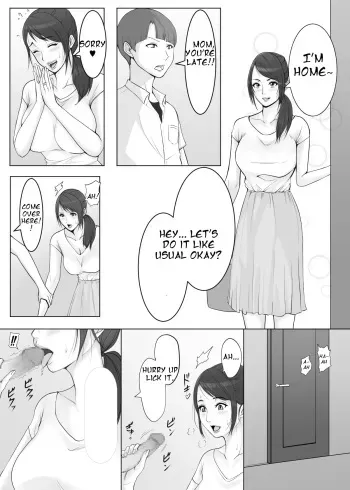 Mom will make your dick feel good with her mouth ♡ manga cover