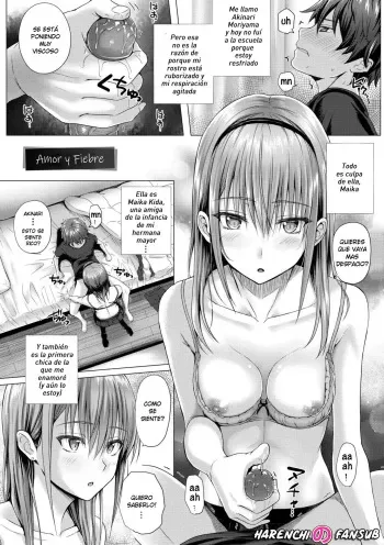 [Simon] Love & Sick | Amor y Fiebre (Hatsukoi Time.) [Spanish] [Harenchi no Fansub] [Decensored] manga cover