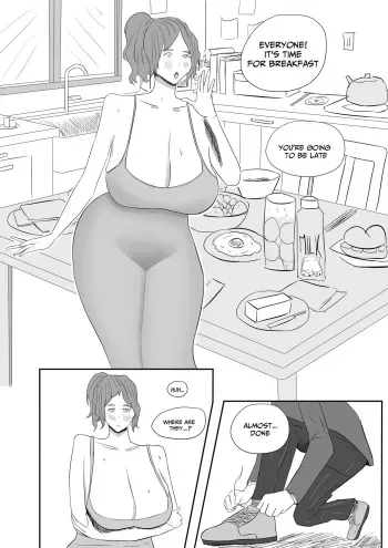 Mom and Brother 2.1 ongoing manga cover