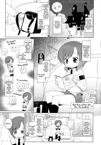 [Murian] Non-kun to Obakeyashiki | Non-kun and the Haunted House (COMIC RiN 2012-04) [Spanish] [Jplanda12] manga cover