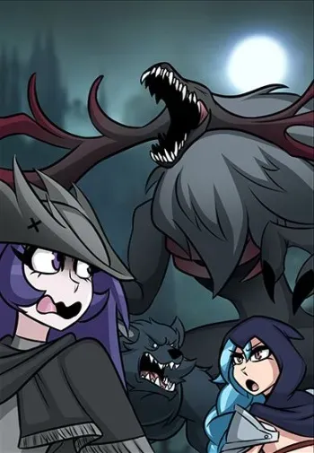 [DankoDeadZone] Gone Hunting (Bloodborne) manga cover