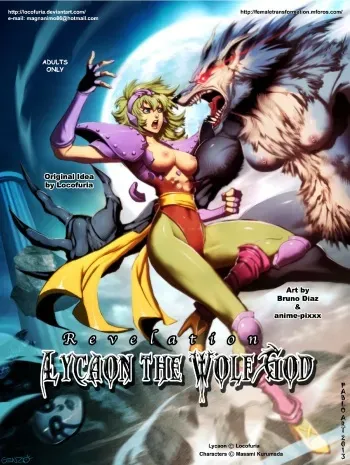 [Locofuria, Bruno Díaz, anime-pixxx] Lycaon the Wolf God 2 (Saint Seiya) manga cover