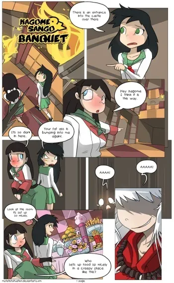 [MyFetishSituation] Kagome and Sango Banquet (Inuyasha) manga cover