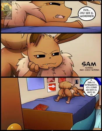 [Kuroodod] Oversexed Eeveelutions Vol. 1 (Pokémon) (Spanish) [kalock] manga cover