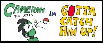 [JAMEArts & Skunkdude13] Cameron in: Gotta Catch Him Up! manga cover