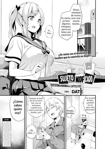 [DATE] Kaihen Taishou Chuuhen | Sujeto Modificado Capítulo Dos (COMIC Unreal 2021-04 Vol. 90) [Spanish] [Hentai TSF] [Digital] manga cover