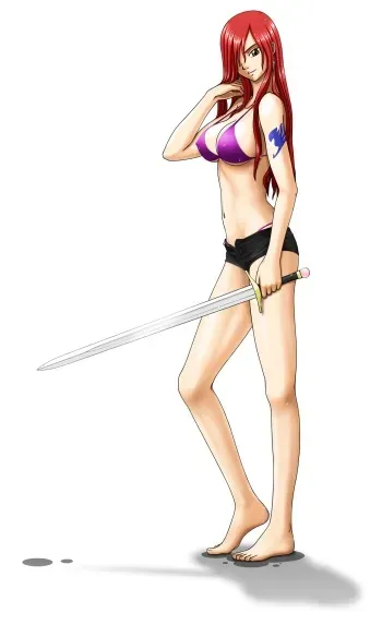 (Fairy Tail) Erza (Fairy Hills) manga cover
