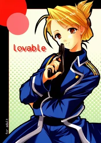(CR36) [Imomuya Honpo (Azuma Yuki)] Lovable (Fullmetal Alchemist) manga cover