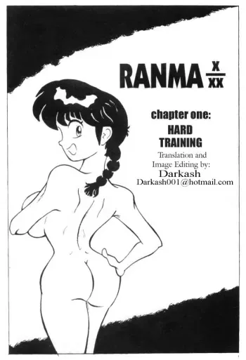 Ranma X/XX - Chapter #1: Hard Training (Ranma 1/2) [English] {Darkash} manga cover