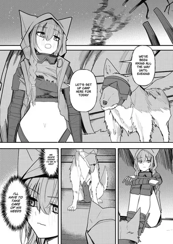 [Aohonoo] Wolf and Provence (Arknights) [English] manga cover