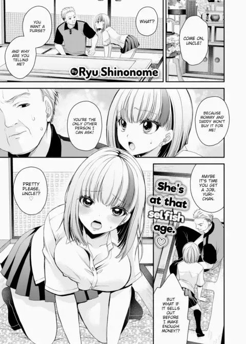 Yuri-chan is Messing with Grown Men! manga cover