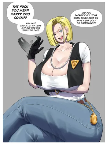 [CoconutArt] Android-18 Wedding (Dragon Ball Z) manga cover