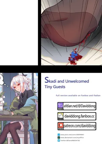 [David Dong] Skadi and Unwelcomed Tiny Guests manga cover