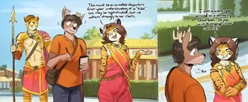 [the-minuscule-task] Tribal Tiger Series manga cover