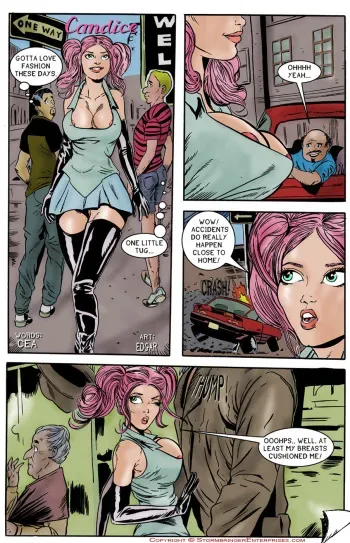 (The Erotic Adventures of Candice) ch02. Lion His Way Into Her Panties manga cover