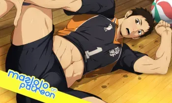 Mazjojo (Black Monkey Pro) – Patreon 2016 February Haikyuu!! ハイキュー!! (Daichi Sawamura 澤村大地) manga cover
