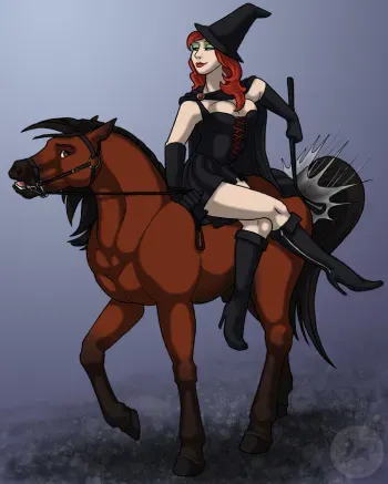 [SabretoothedErmine] Horse and Rider manga cover