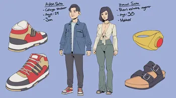 [Pinkerlicious, Aarokira] Hana & Ken manga cover