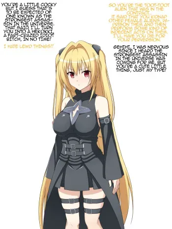 To Love-Ru no Konjiki no Yami no Hekokki Hentai Sennou -The Perverted Brainwashing of To Love-Ru's Golden Darkness Into a Hekokki manga cover