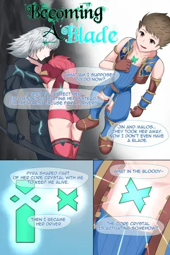 [Yurale] Becoming a Blade - Rex manga cover