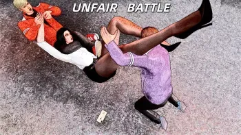 Unfair battle manga cover