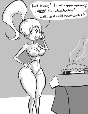 [Kawaiidebu] Gym Failure Wife Origins manga cover