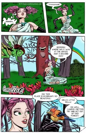 (The Erotic Adventures of Candice) ch11. If You Go Down In The Woods manga cover
