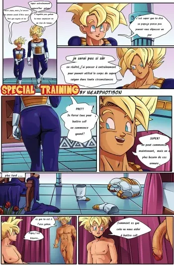 [Nearphotison] Special Training (Dragonball Z) [French] [FRENCHtr4ad] manga cover