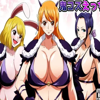 Getting Lewd In Oni Costumes [Doujinshi] manga cover