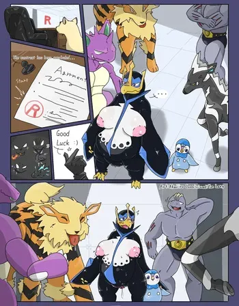 [Akaiiiro] Penguin Onaholes manga cover