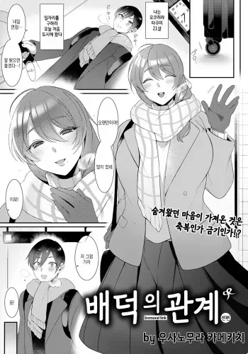 [Usanomura Kamekichi] Haitoku no Musubi | 배덕의 관계 전편·후편 [Korean] [Digital] manga cover