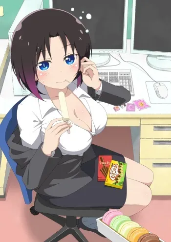 Elma (Kobayashi-san Chi no Maid Dragon) manga cover