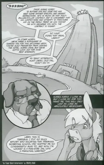 [Wolfy-Nail] In Your Best Interests [Black and White] manga cover