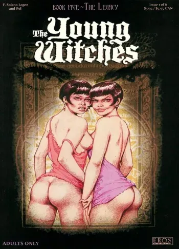 [Solano Lopez & Barreiro] The Young Witches - Book #5: The Legacy manga cover
