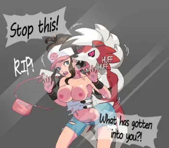 [blackguard] Hilda fucked by Lycanroc (Pokemon) manga cover