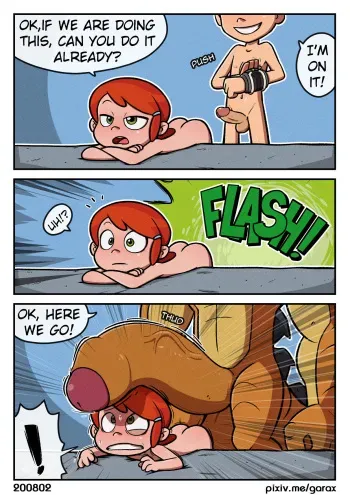 [Garabatoz] Gwen and Ben minicomic (Ben 10) manga cover