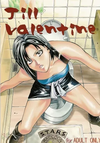 Jill Valentine manga cover