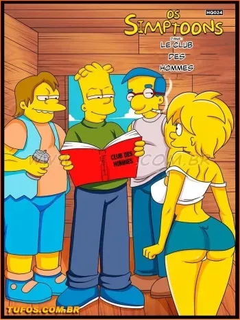 [Tufos] Les Simpson - Le Club Des Hommes [French][Spermatron] manga cover