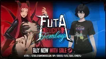 [Horny Capybara] FUTA FUCKS FEMBOYS : FUTA Vanessa sidefuck FEMBOY Rene manga cover