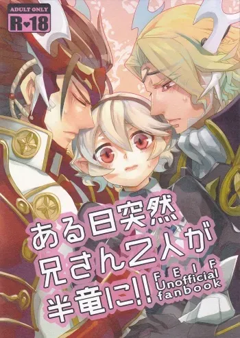 (CCOsaka104) [SYLVIA (Tsuchiya Tarou)] Aru Hi Totsuzen Nii-san Futari ga Hanryuu ni!! (Fire Emblem if) manga cover