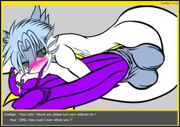 [Duallgar] Hyper Cock Growth Cam Session manga cover