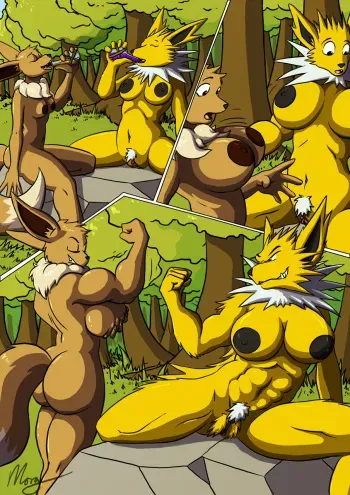 [NaughtyMorg] A Jolt of Growth (Pokemon) manga cover