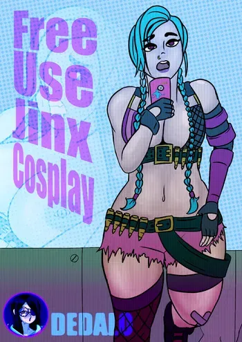 [Dedalo] Free Use Jinx Cosplay (League of Legends) manga cover