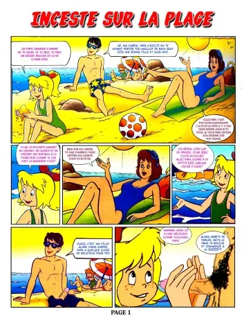Bibi Blocksberg comics xxx Inceste Sur La Plage manga cover