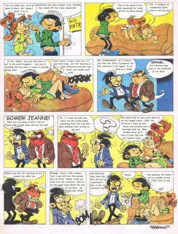 Gomer Goof (Gaston Lagaffe) Hentai manga cover