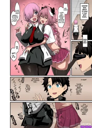 [Ankoman] Mash, Astolfo to Nakayoku Naru (Fate/Grand Order) [English][Colorized][Erocolor] manga cover