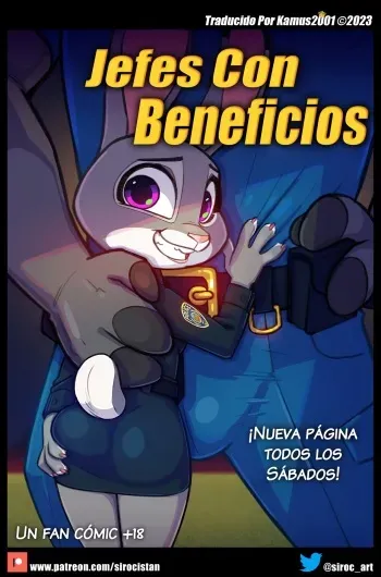 [Siroc] Bosses With Benefits (Ongoing) (Zootopia) [Spanish] [Kamus2001] manga cover